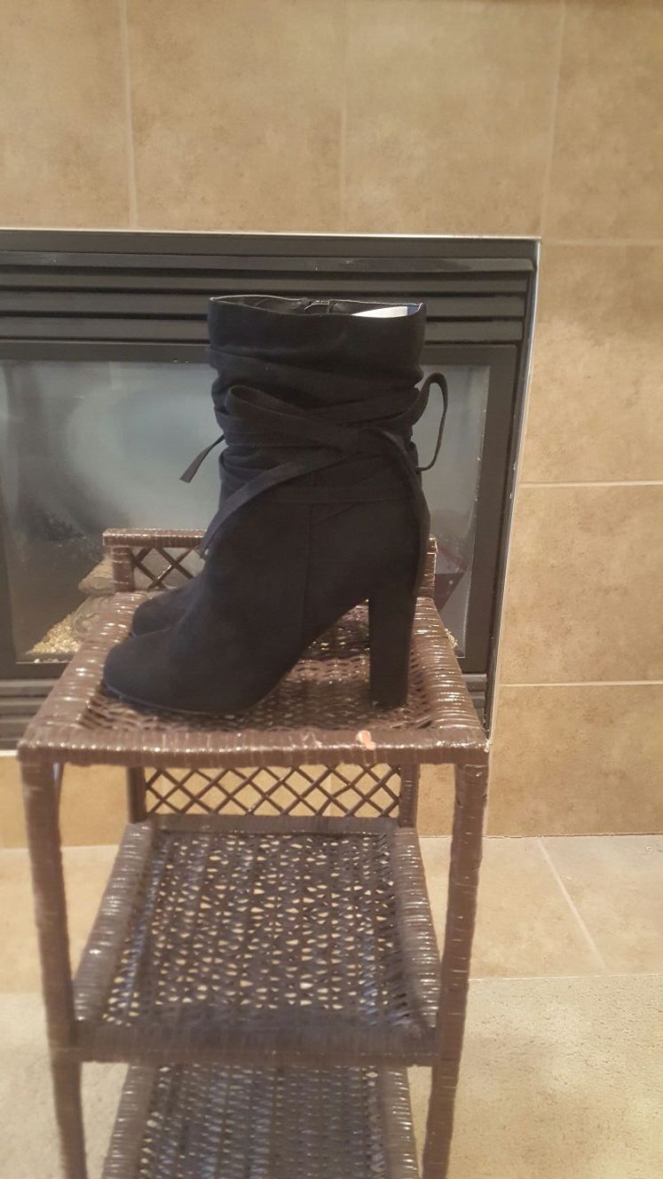 Just Fab Zip up boots
