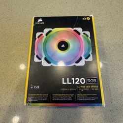 Corsair LL120 RGB 3 Fan Pack Brand New