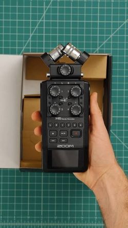 Zoom H6 Portable Field Recorder!!