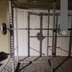 power cage squat rack