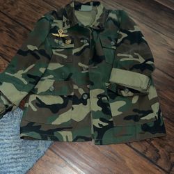 Camouflage Military Jacket
