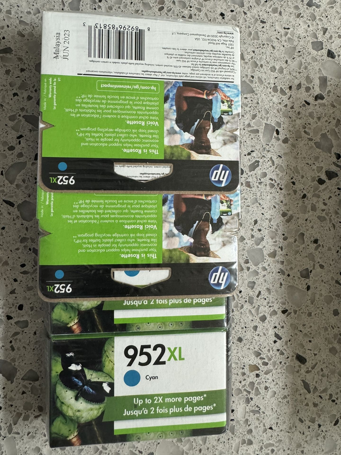 HP 952XL Ink Cartridge, Cyan