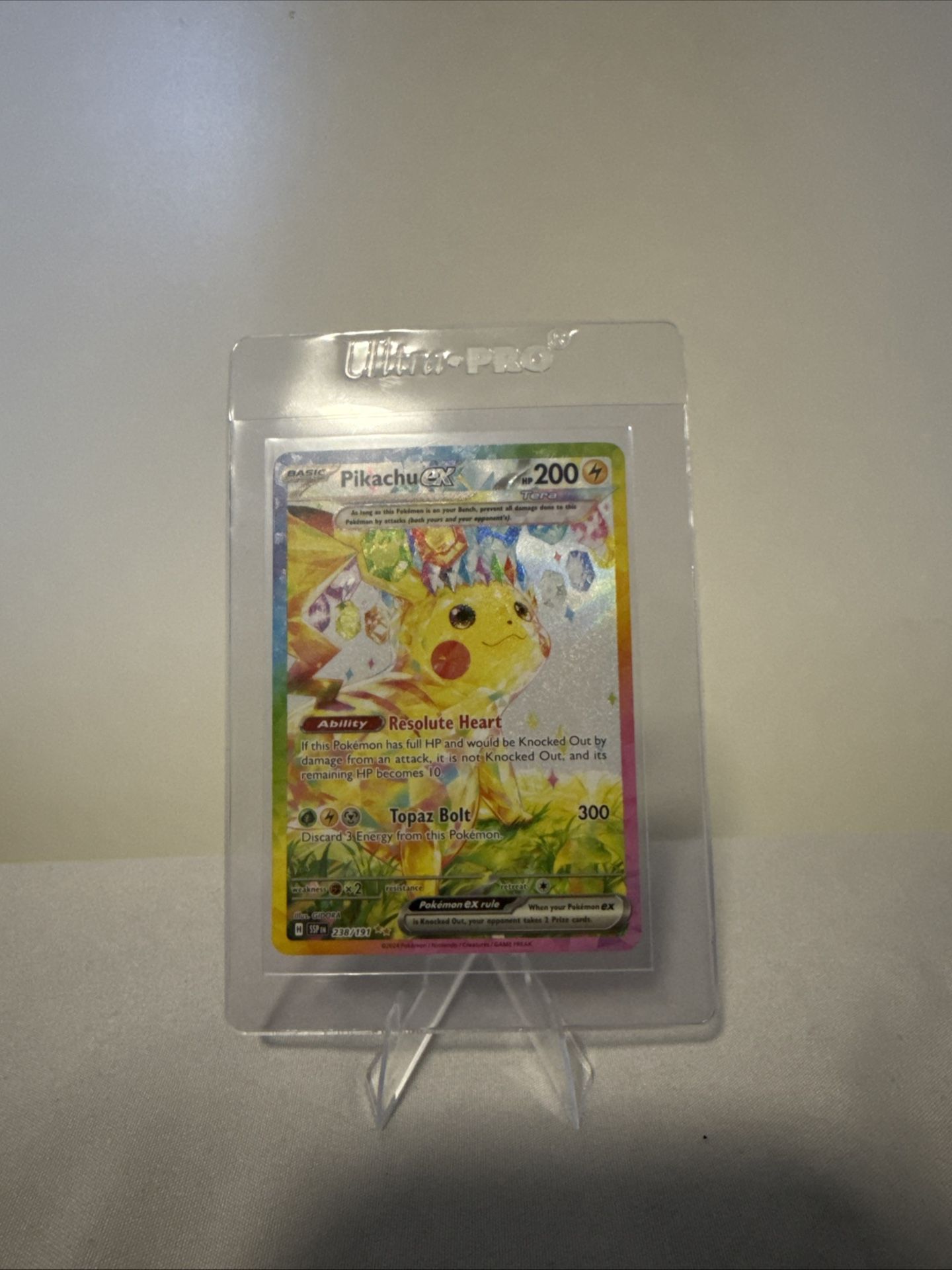 Surging Sparks Pikachu EX SIR 238/191
