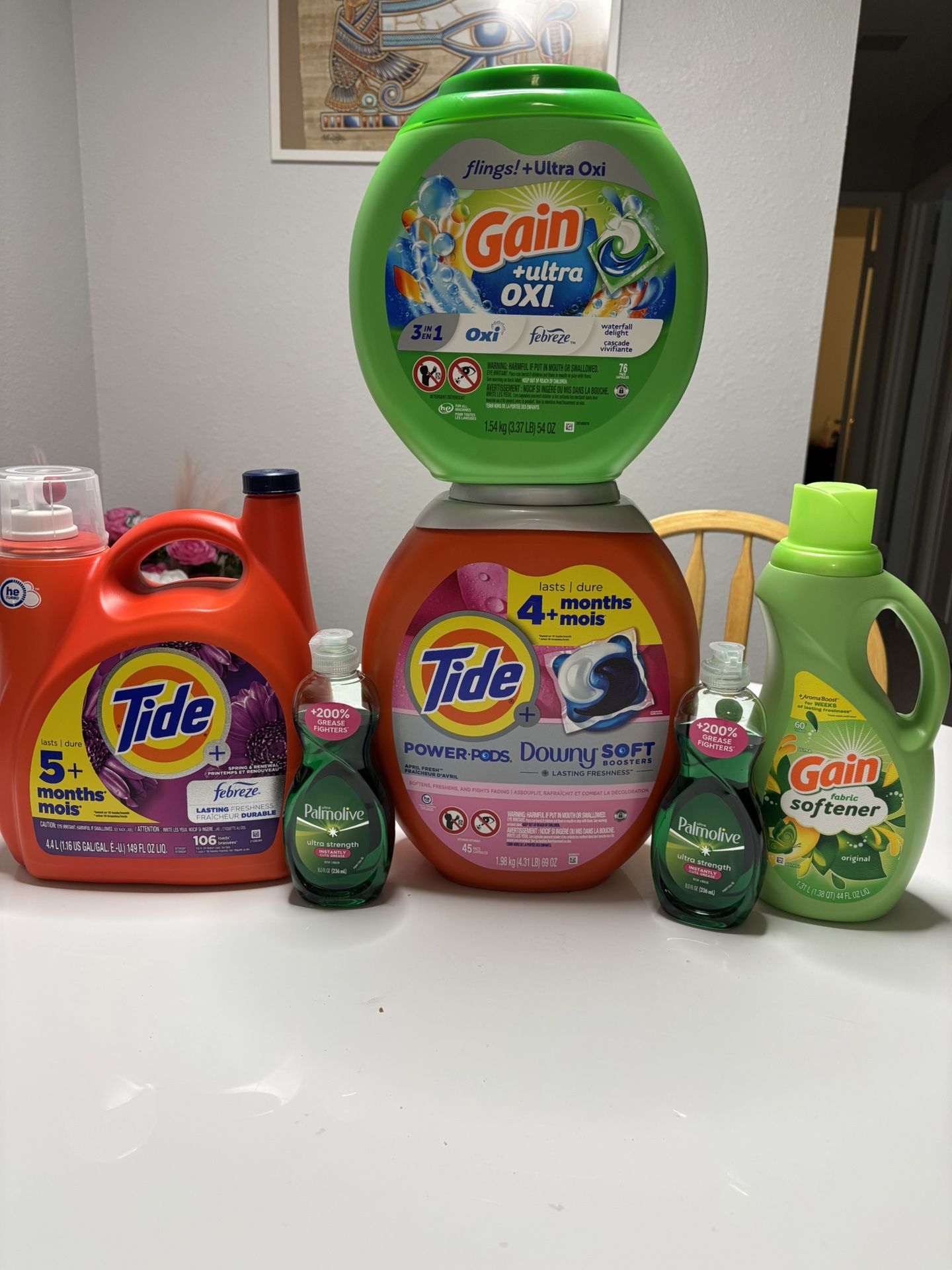 New Tide And Gain Laundry Bundle
