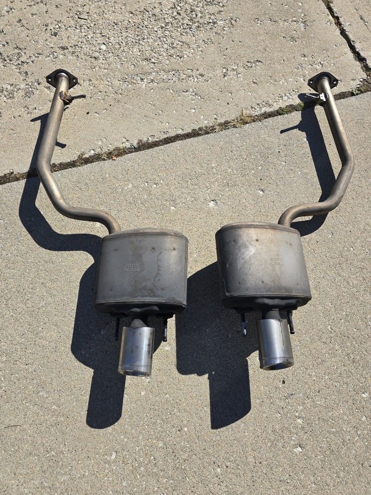 2021-2025 Lexus IS350 / IS300 OEM F-Sport Dual Muffler Exhaust