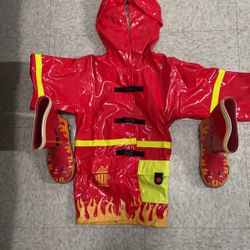Rain Coat and boots 