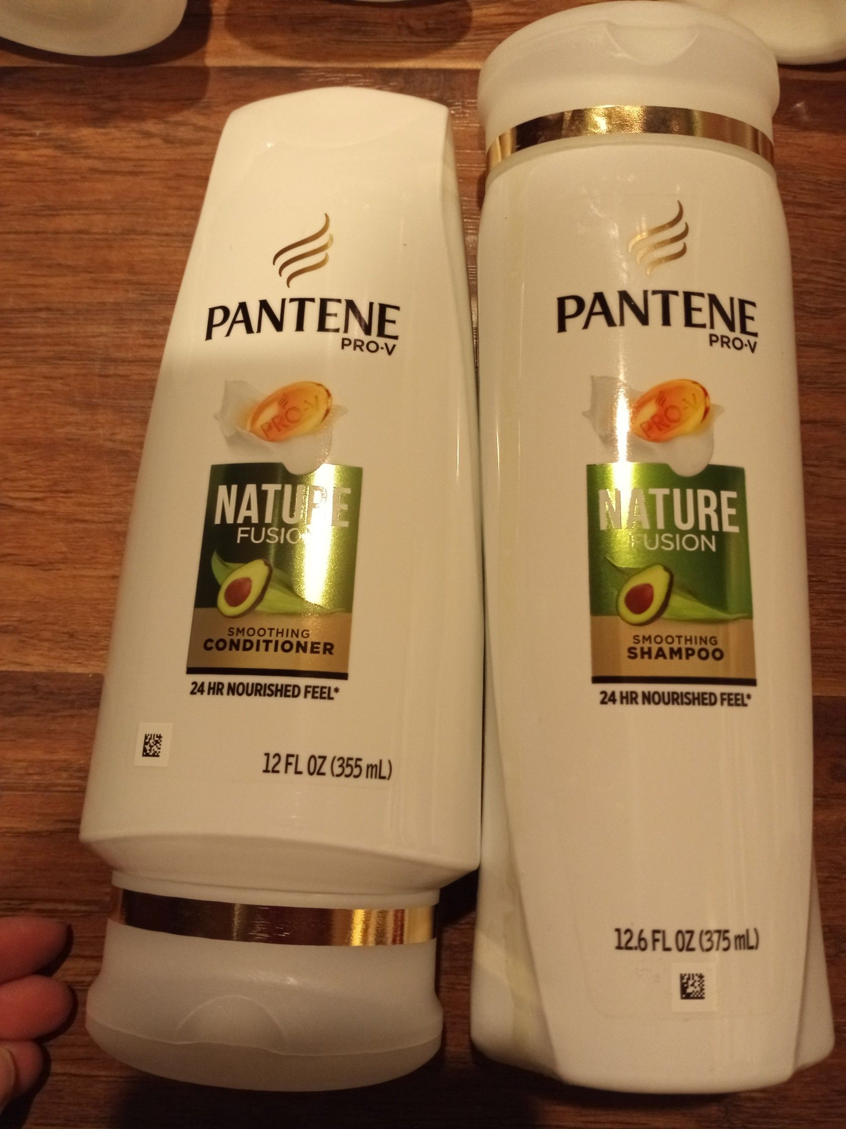 Pantene shampoo and conditioner