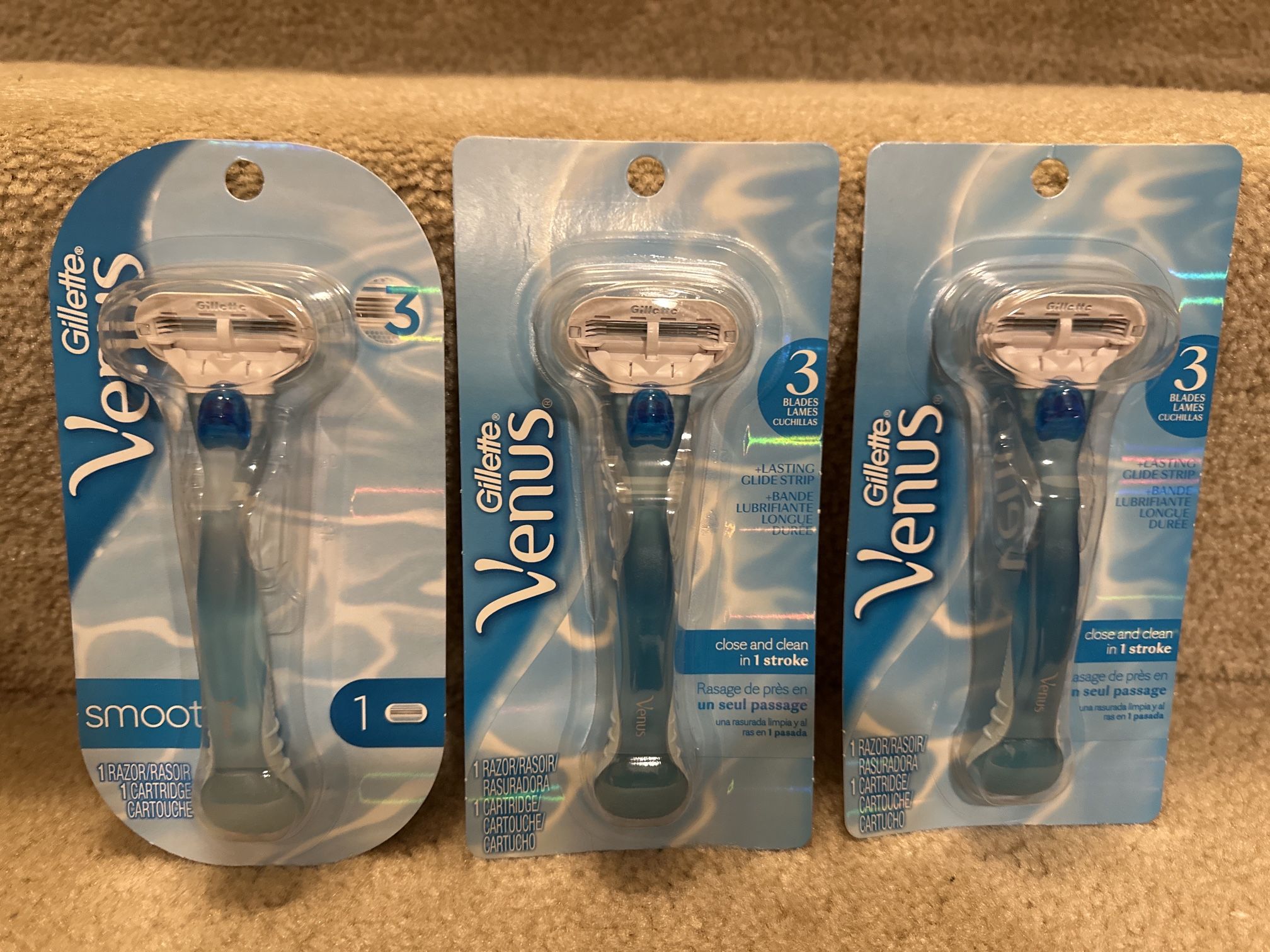 Gillette Venus Razors new $6/item