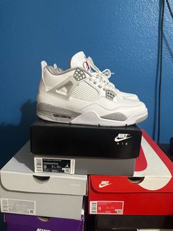 Air Jordan 4 White Oreo