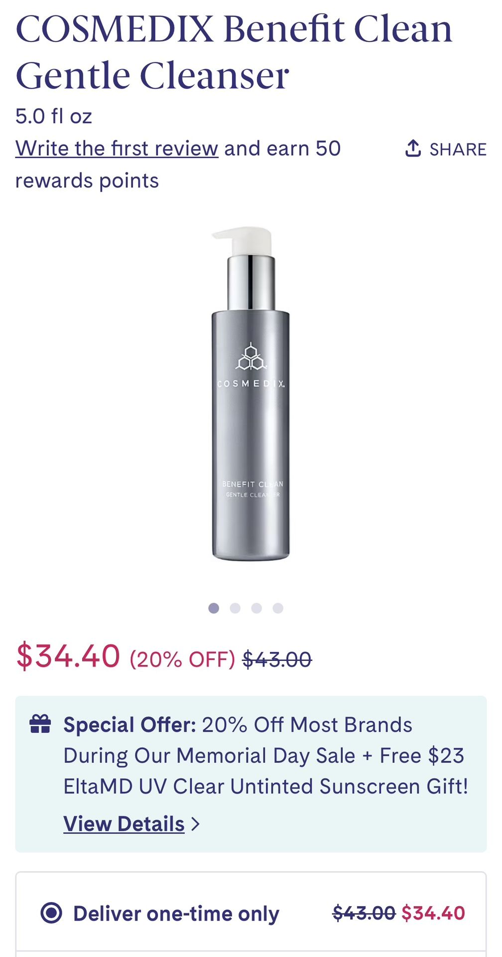 Gentle Facial Cleanser 
