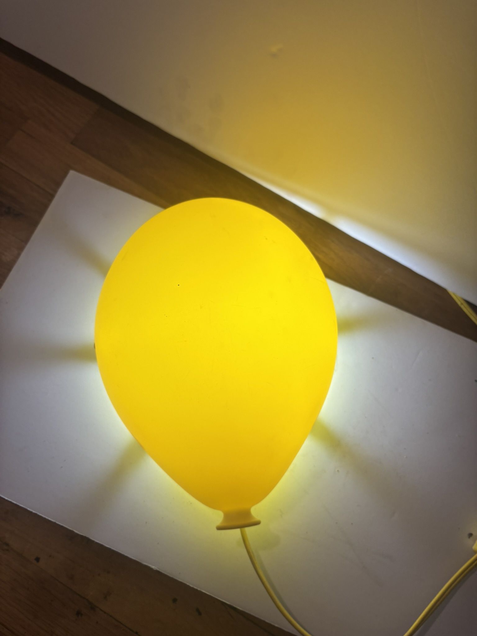 Yellow Balloon Wall Lamps