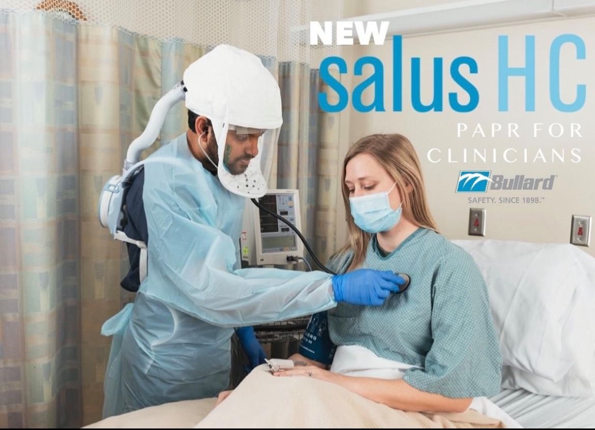 Bullard Salus HC Air Purifying Respirator PAPR (L)