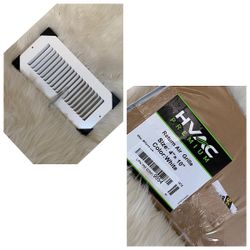 4" x 10" Return Air Grille - Sidewall and Ceiling - HVAC Vent Duct Cover Diffuser - [White