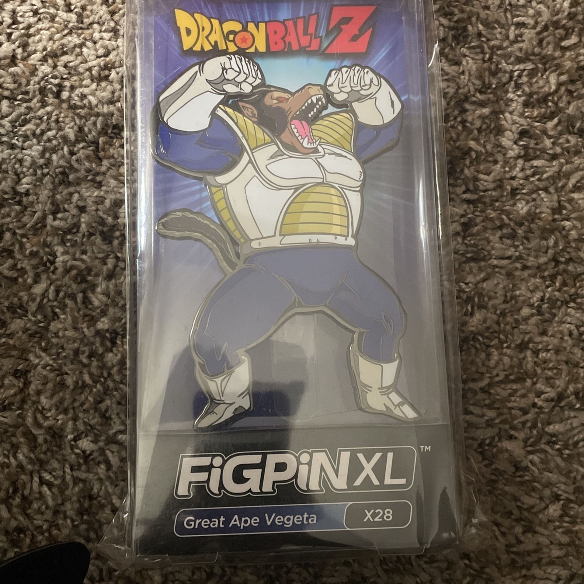 Dragon Ball Z Vegeta Figpin XL