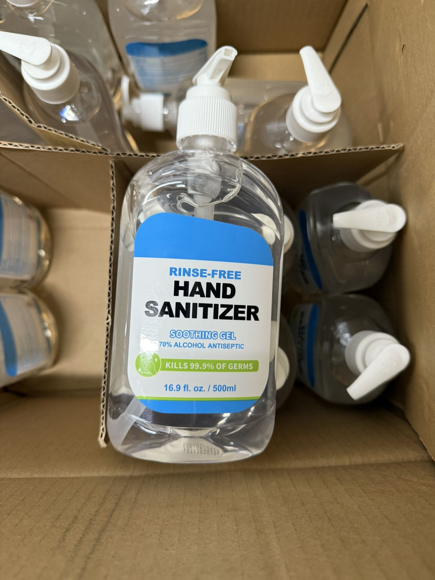 16 Bottles Of Hand Sanitizer Left
