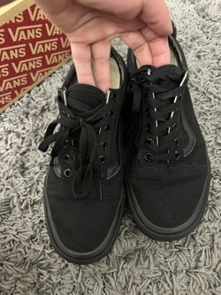 Black Vans Size 5.5 Men’s 