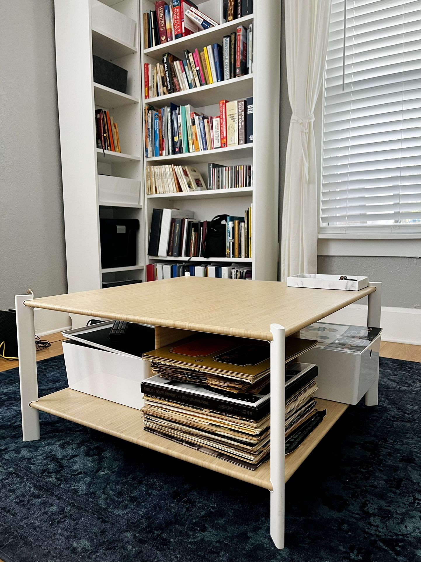 Birch White Coffee Table