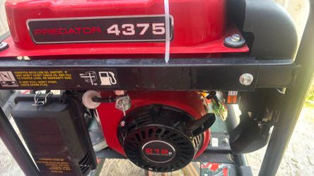 Predator 4375 Watt Gas-Powered Portable Generator