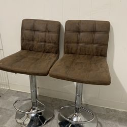 Swivel Adjustable Bar Stool Chairs
