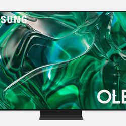 Samsung - 77" Class S95D Series OLED 4K UHD Smart Tizen TV