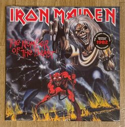Iron Maiden Vinyl Record - Number Of The Beast - New Sealed