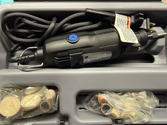 Dremel 200 new with sanding tips , and 108 piece set bundle