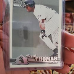 Frank Thomas 2000 Pacific Paramount Baseball Card 