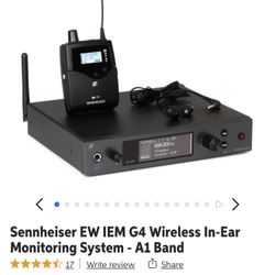 Sennheiser EW IEM G4 Wireless In-Ear Monitor