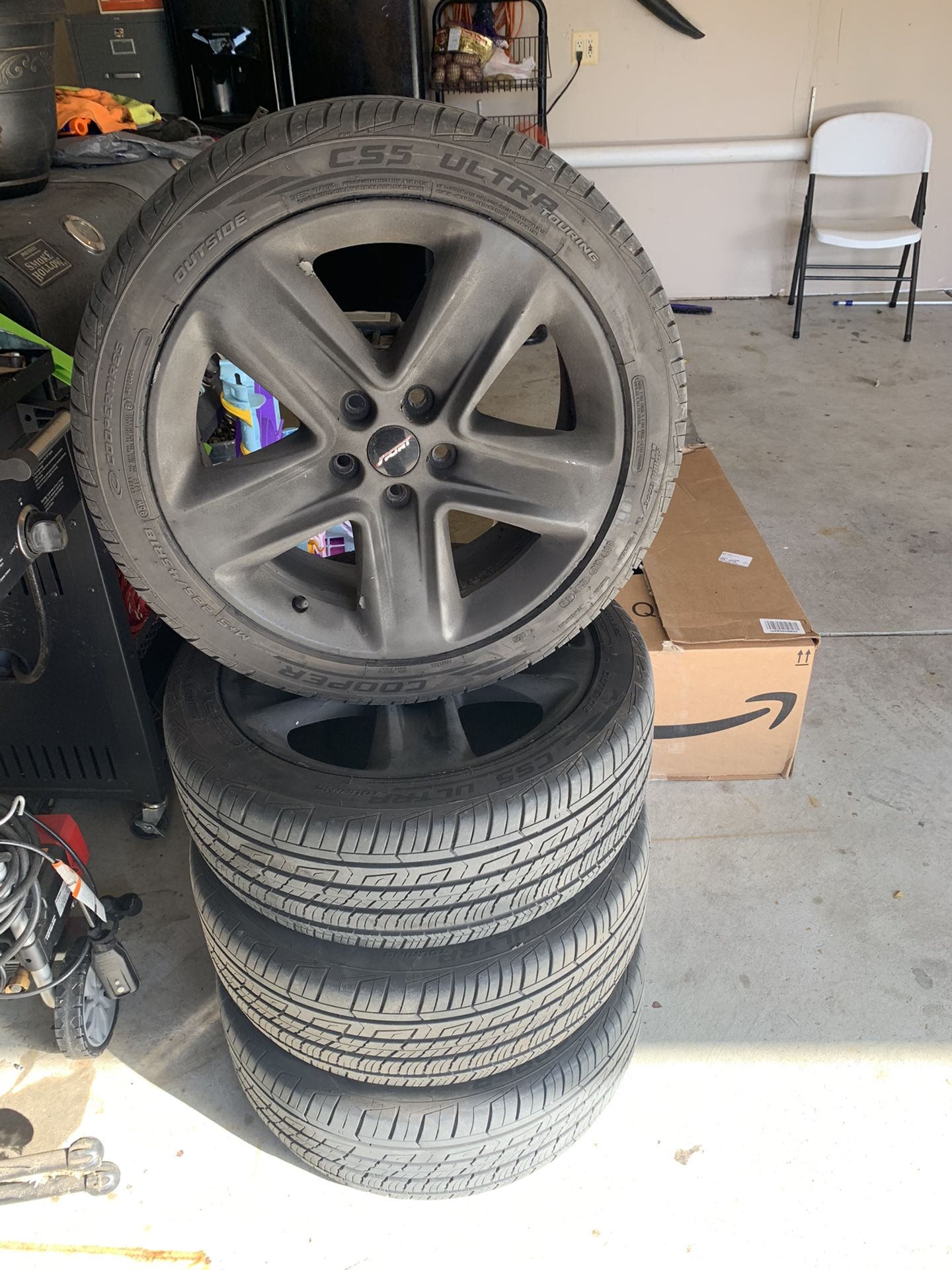 Sport rims and tires