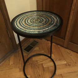 Metal Accent Table 