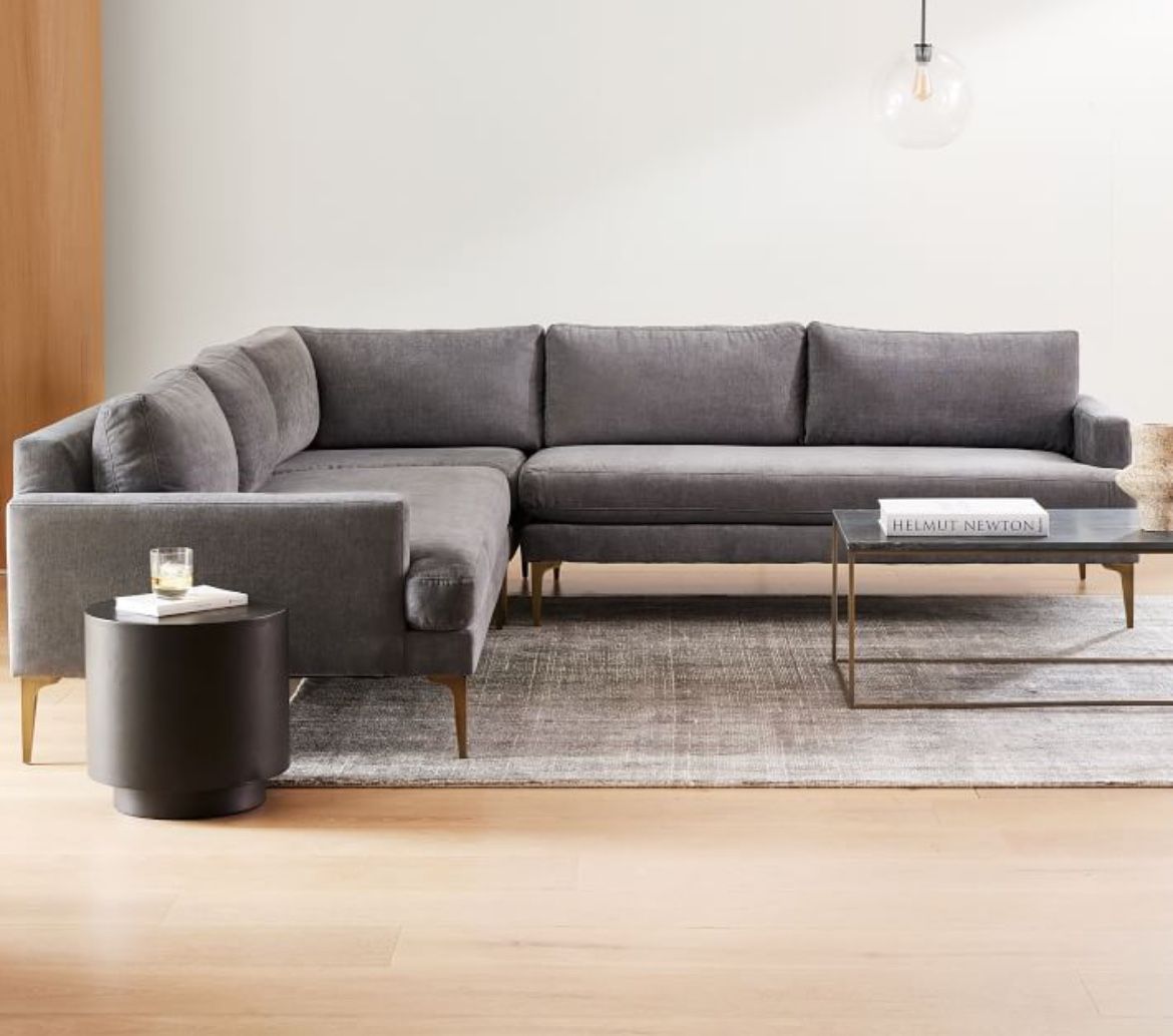 West Elm Andes Couch 105”