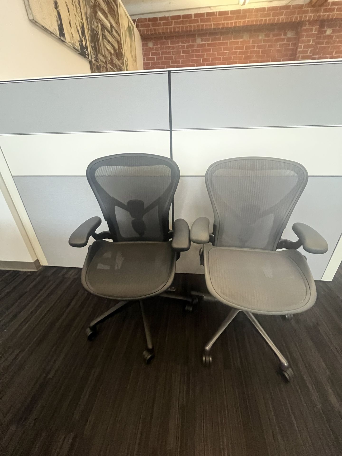 floor, Samples, Embody Air Mirror, And The Sayl Chairs