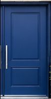 Blue Exterior Entry Door