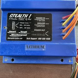 36 VOLT LITHIUM BATTERY ON BOARD BOAT CHARGER - STEALTH1