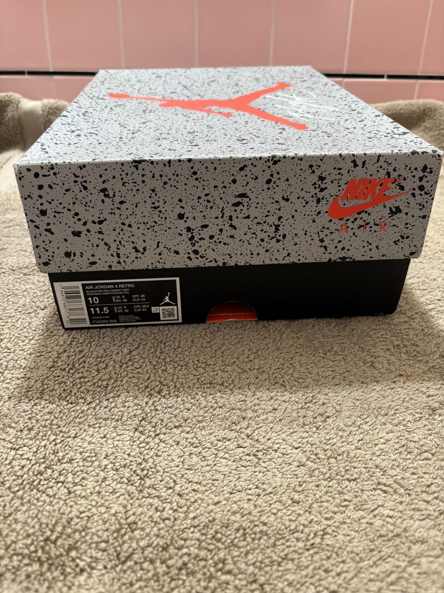 Jordan 4 Retro Reimagined Shoe Box