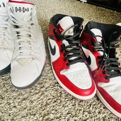 👟 Jordan 1 Chicago + Jordan 7 Cardinal – Size 11.5 🔥 $225 Today