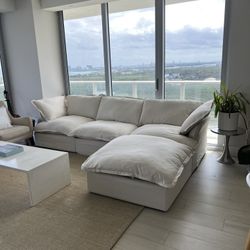 Beige Cloud Sectional ( NEW SETS)