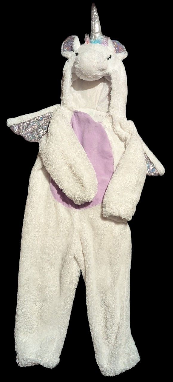 Plush Unicorn Full Body Costume