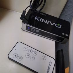 KINIVO 301BN HDMI FULL HD 1080 HDMI Switch Controller Remote  Ac Adapter