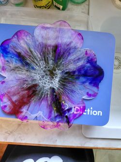 Tray Hand- crafted Resin