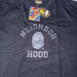 Bape X NHBD Split T Shirt size XL/XXl