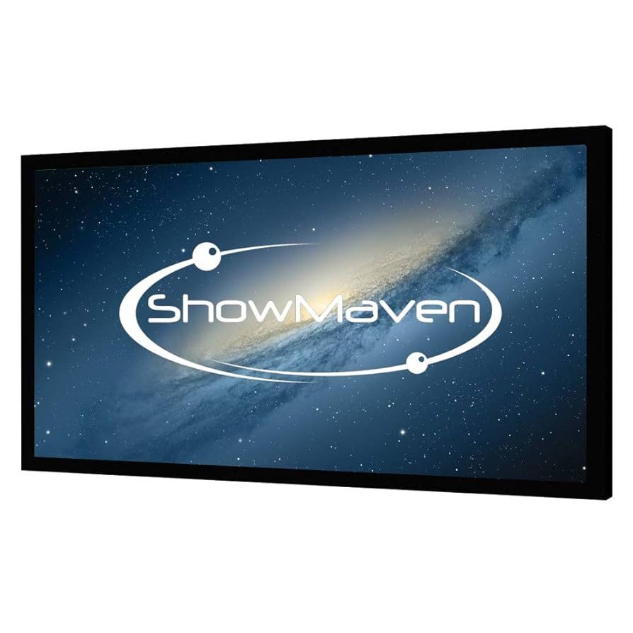 NEW - ShowMaven Wall Mount 120 inch Projector Screen