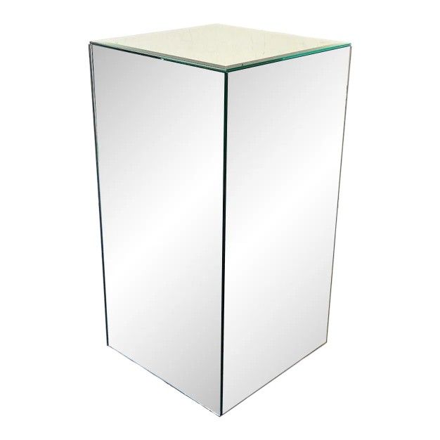 Mirrored Block Pedestal / Column