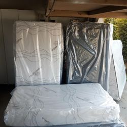 Twin size mattress, New Plastic sealed, Gel Memory foam, 10 inch thick, beautiful soft cover, I have all size mattress