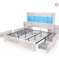 Brand New Queen Bed Frame And Mattress