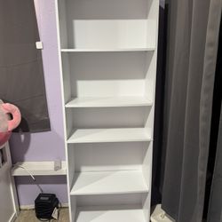 White Bookcase