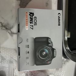 Cannon EOS rebel T7 DSLR Camera Kit W/ EF-S 18-55mm Lens 