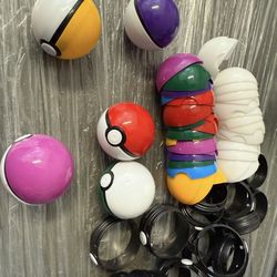 25 Empty Pokeballs Pokemon Theme Birthday Party Favor