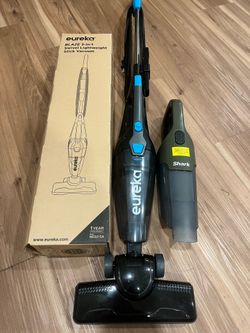 Eureka and shark vacuums