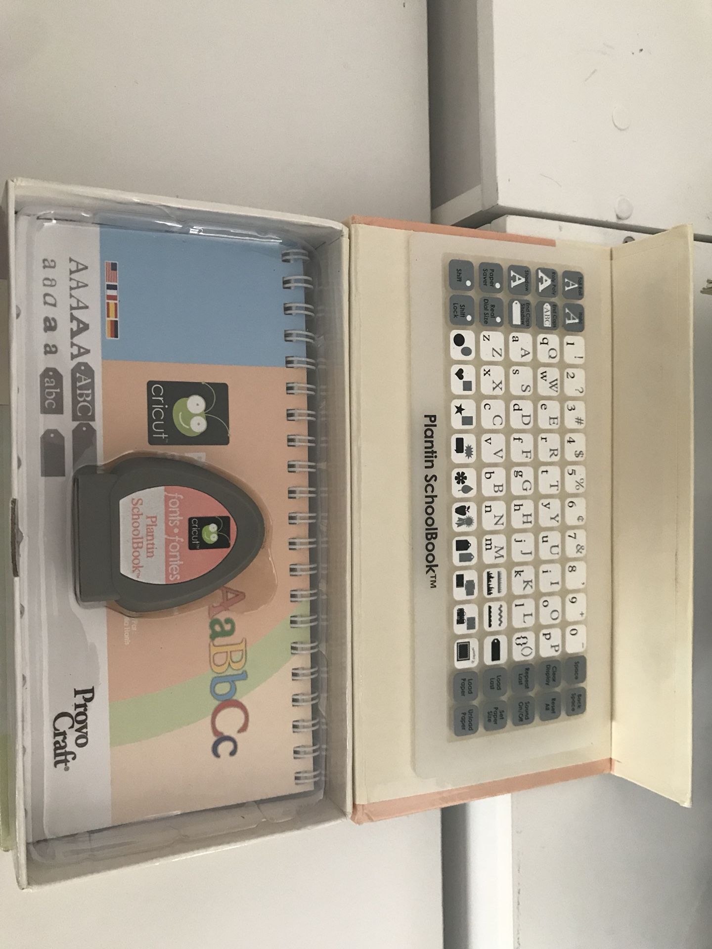 Used Cricut Cartridge-Plantin Schoolbook